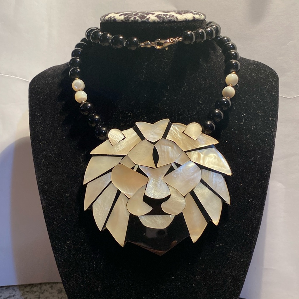 Lee Sands Mother Of Pearl And Onyx